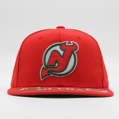 Mitchell & Ness NHL Vintage Hat Trick snapback NJ Devils red - Shop-Tetuan