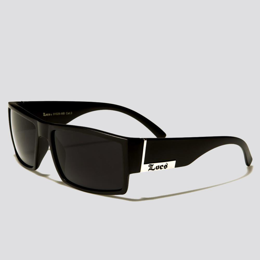Locs Square sunglasses matt black - Shop-Tetuan