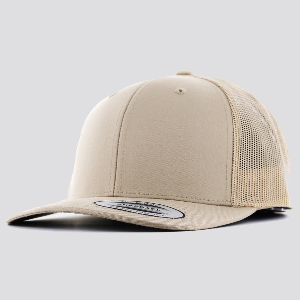 The Classics Yupoong Retro trucker cap khaki - Shop-Tetuan