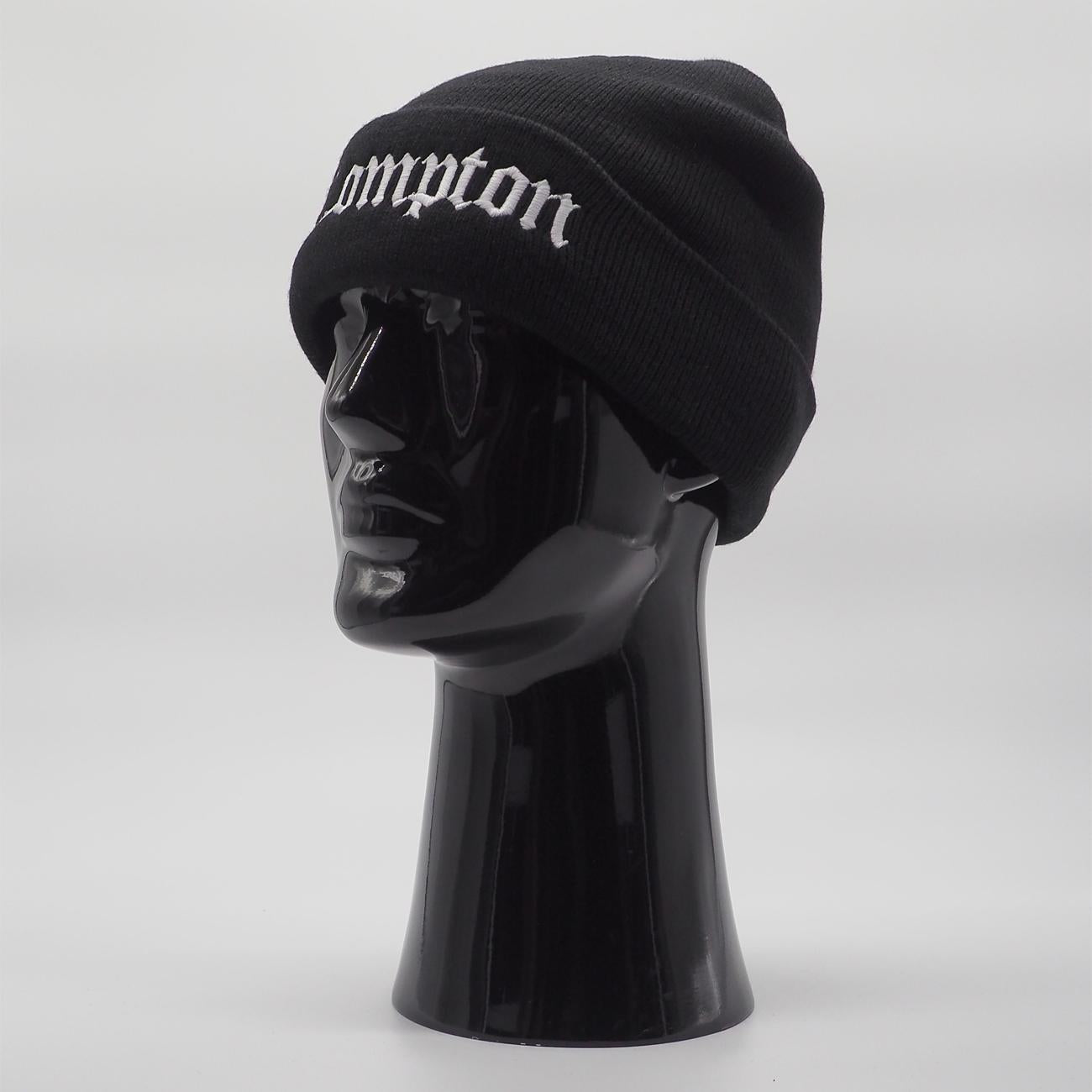 Mister Compton Heavy Knit beanie black
