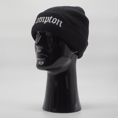 Mister Compton Heavy Knit beanie black