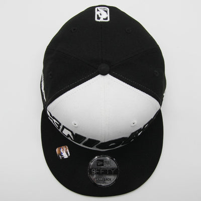 New Era NBA Authentics Back Half Edition 9Fifty NY Knicks black/white