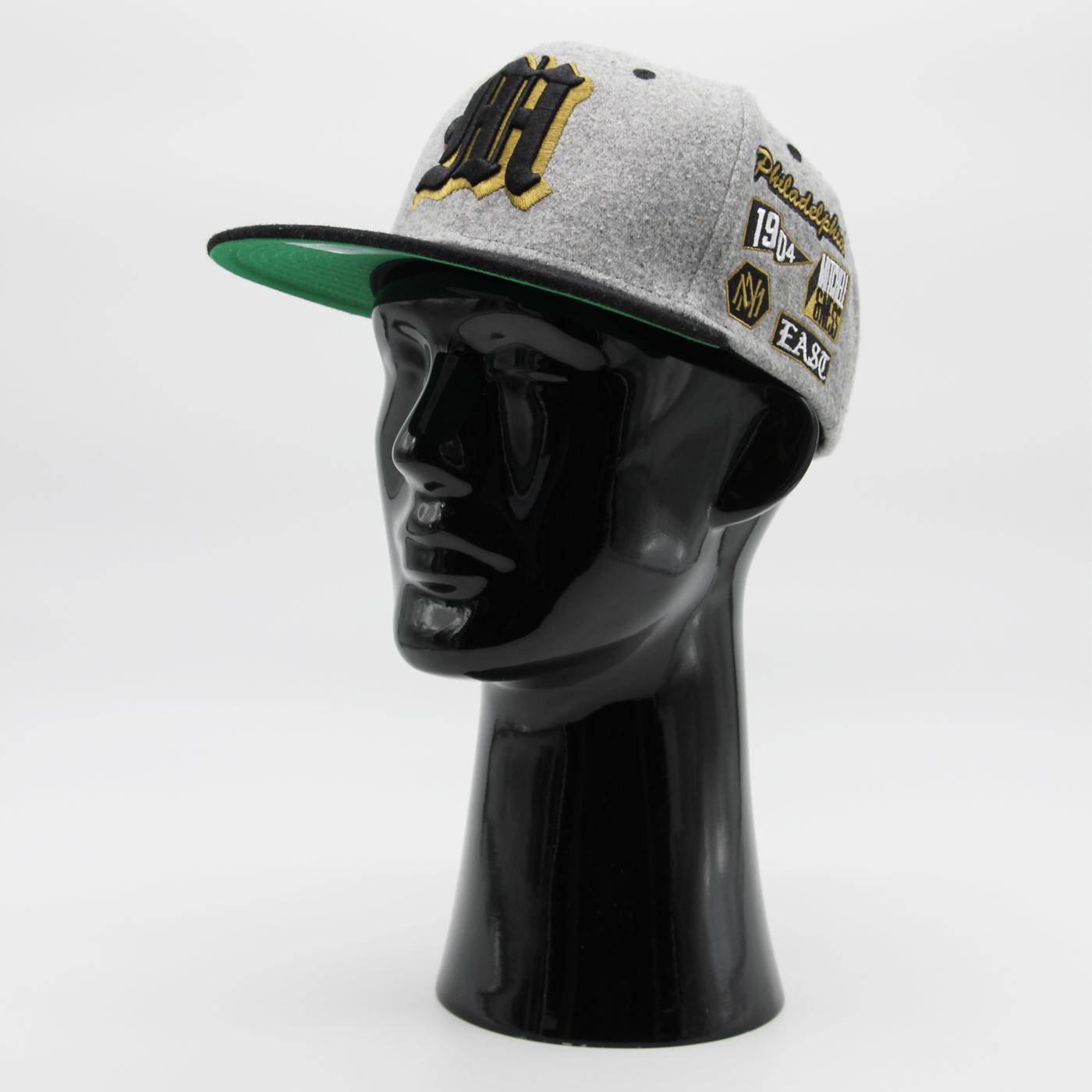 Mitchell & Ness Melton Patch snapback Branded grey