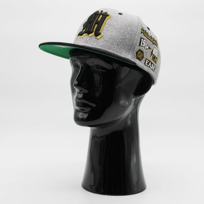 Mitchell & Ness Melton Patch snapback Branded grey
