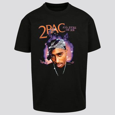 Mister Tupac All Eyez On Me Anniversary Oversize Tee black - Shop-Tetuan