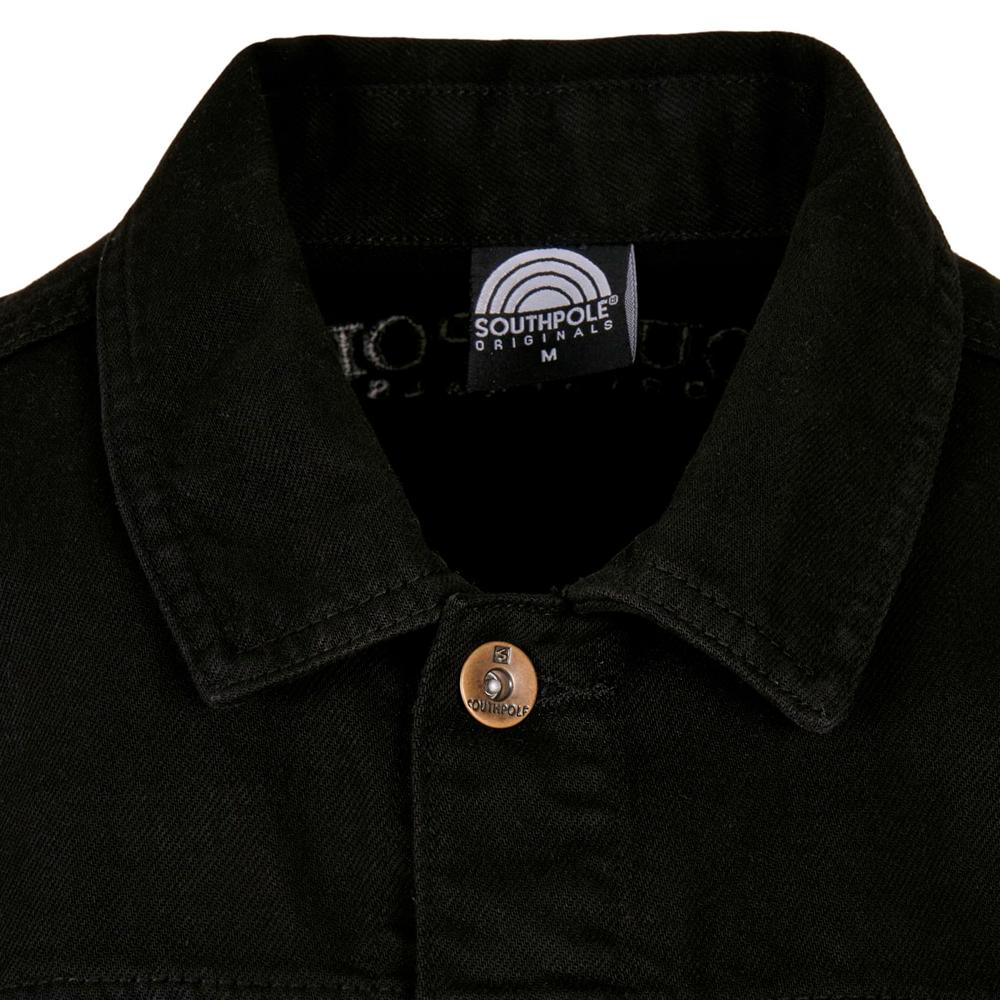 Southpole Oversized Cotton shirt black