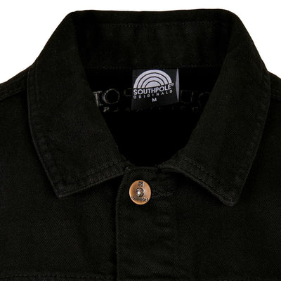 Southpole Oversized Cotton shirt black - Shop-Tetuan
