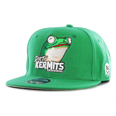 Naughty League San Diego Dirty Kermits fitted kelly green - Shop-Tetuan