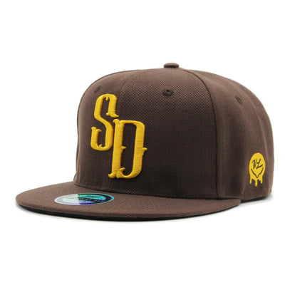 Naughty League San Diego Shrimp Dicks Icon Logo fitted brown - Shop-Tetuan