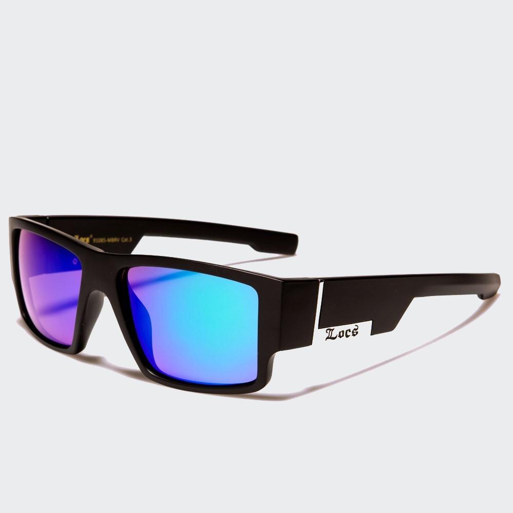 Locs Square Unisex Sunglasses matt blk/violet - Shop-Tetuan