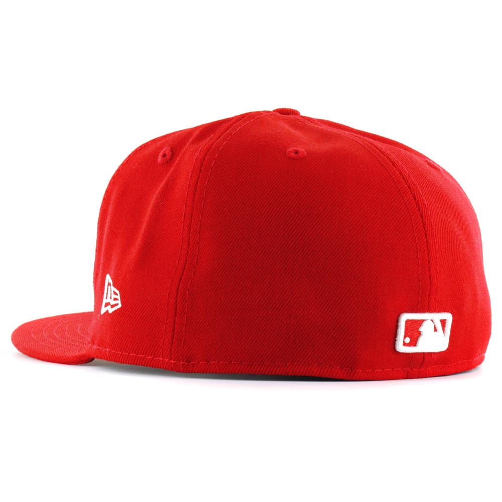 New Era Essential 59Fifty LA Dodgers red/white - Shop-Tetuan
