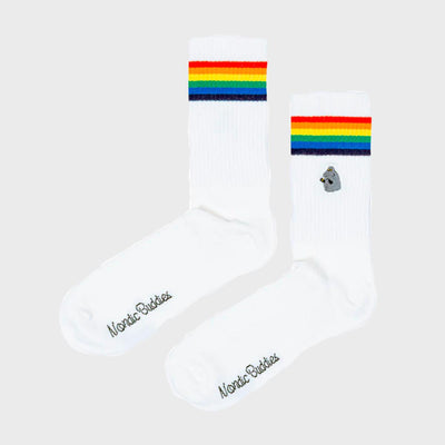 Moomin Mörkö Retro socks white - Shop-Tetuan