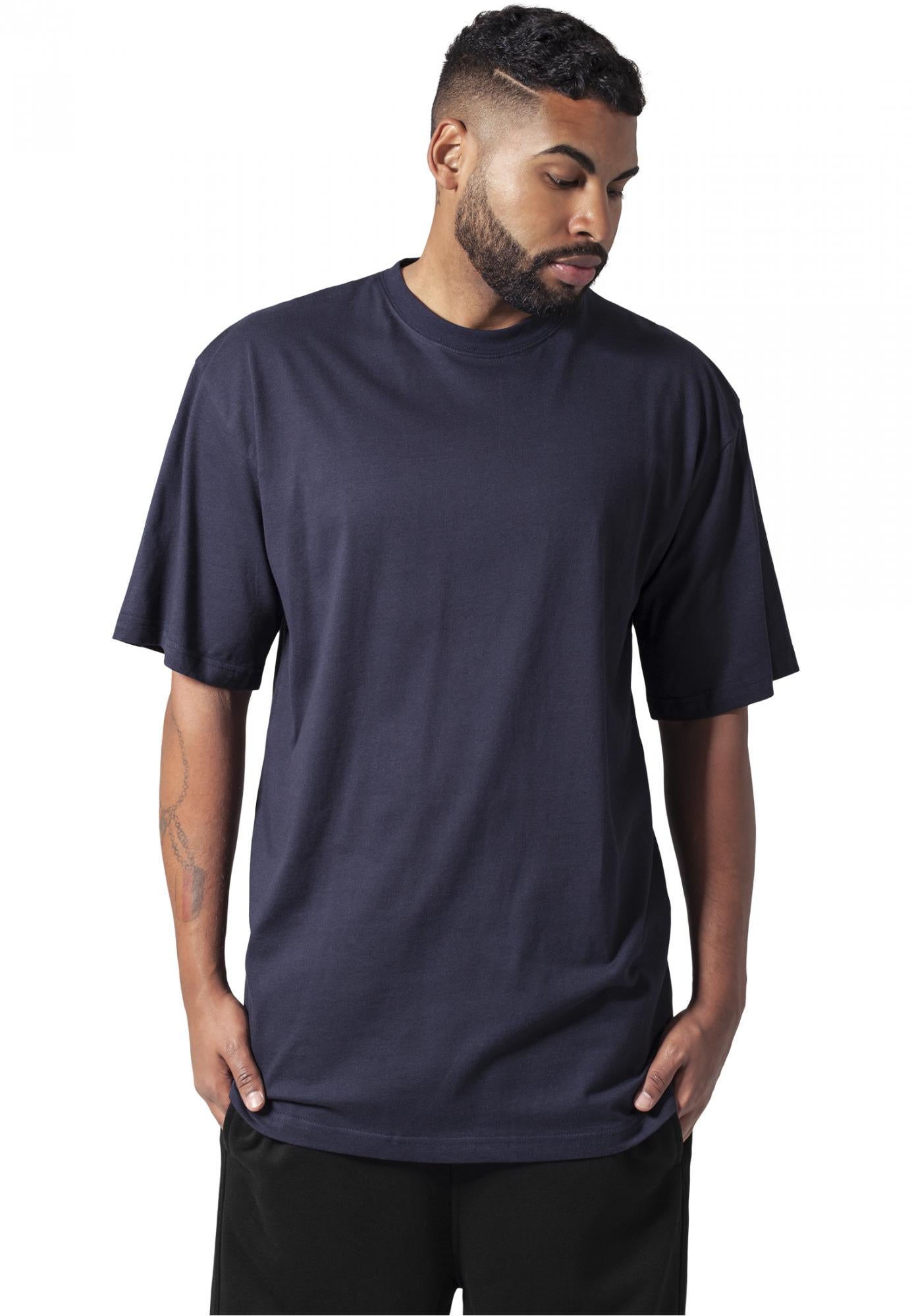 Urban Classics tall tee navy - Shop-Tetuan