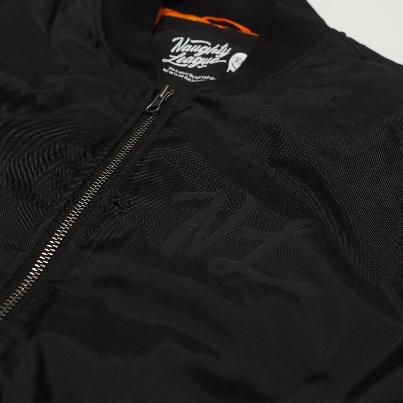 Naughty League Bomber Jacket black/black - Shop-Tetuan