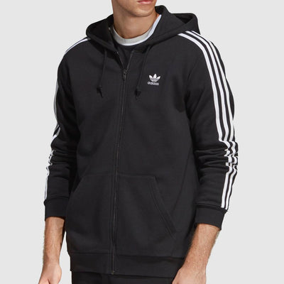 Adidas 3-Stripes FZ track top black - Shop-Tetuan