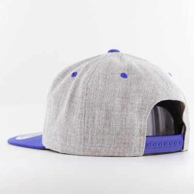 The Classics Yupoong snapback heather/royal - Shop-Tetuan