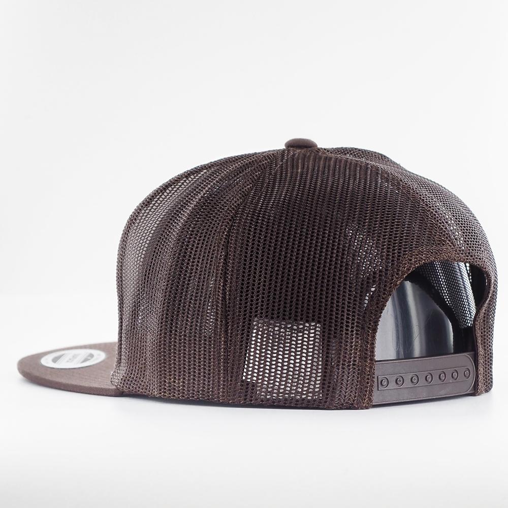 The Classics Yupoong trucker snapback brn/wht/brn - Shop-Tetuan