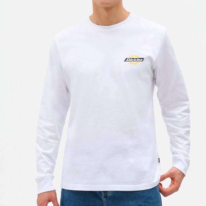 Dickies LS Ruston tee white - Shop-Tetuan