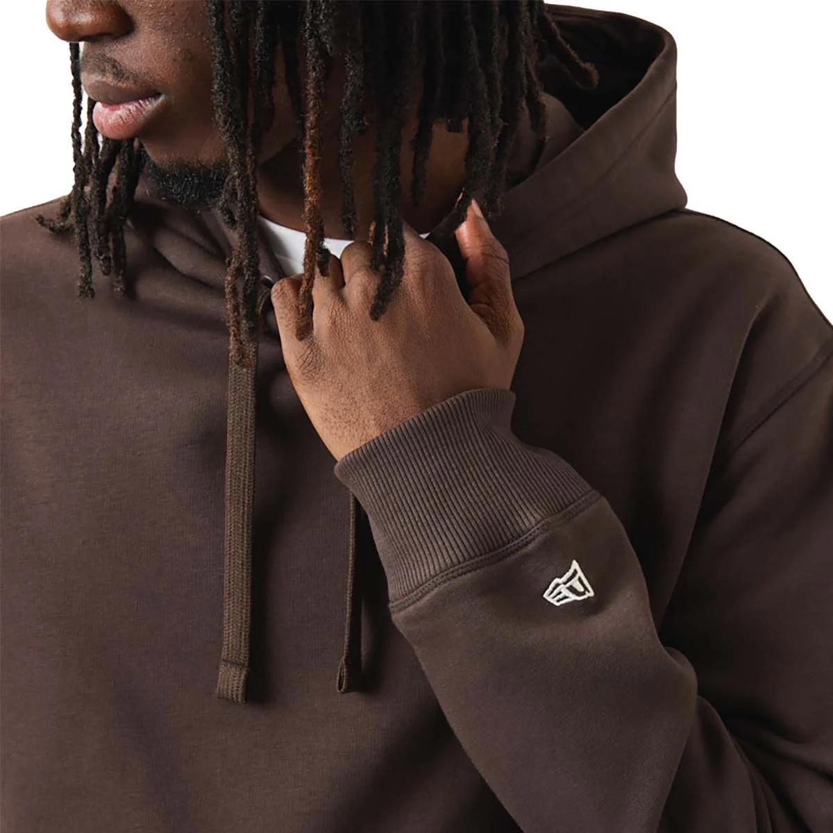 New Era Heritage Oversized Hoody brown - Shop-Tetuan