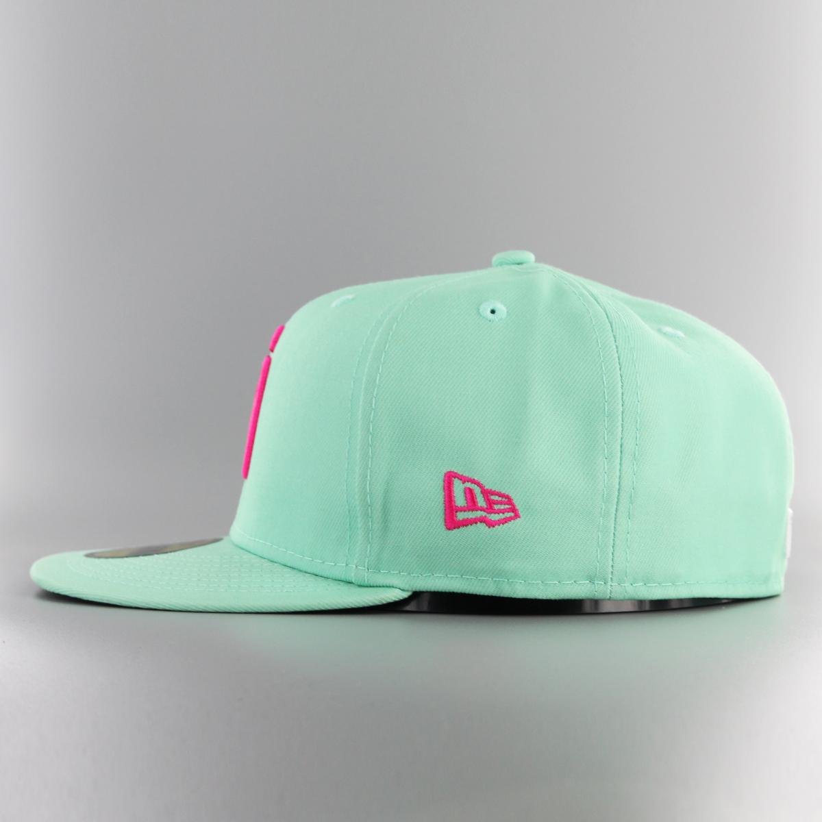 New Era MLB21 City Connect 59Fifty SD Padres aqua/pink - Shop-Tetuan