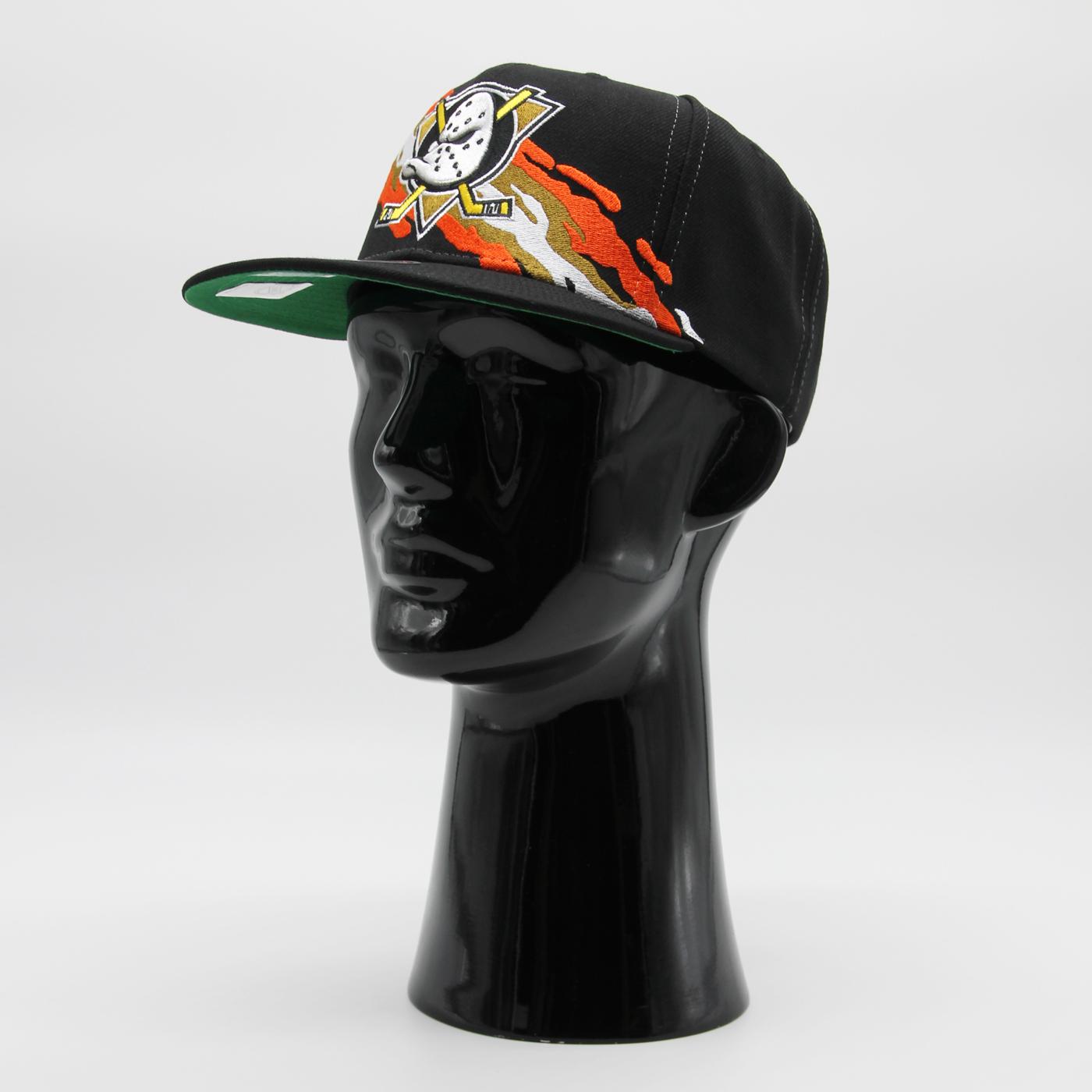 Mitchell & Ness NHL Vintage Paintbrush snapback A Ducks black - Shop-Tetuan