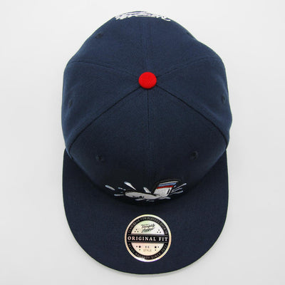 Naughty League Boston Wank Sox Splash Logo snapback navy - Shop-Tetuan