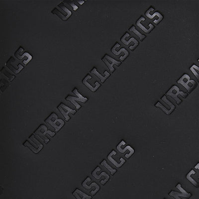 Urban Classics Imitation Leather Allover Logo Wallet black - Shop-Tetuan