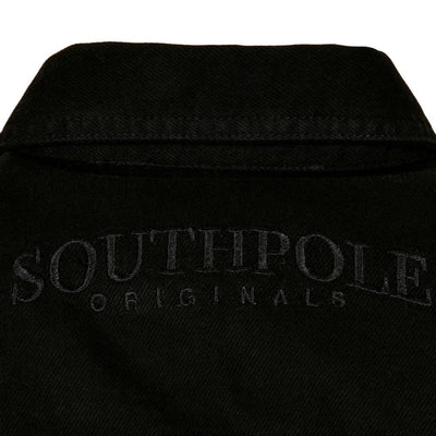Southpole Oversized Cotton shirt black