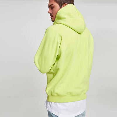 Urban Classics blank hoody frozen yellow - Shop-Tetuan