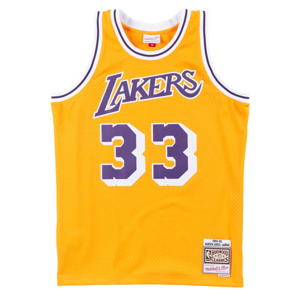 Mitchell & Ness NBA Swingman Home jersey LA  Lakers light gold - Shop-Tetuan