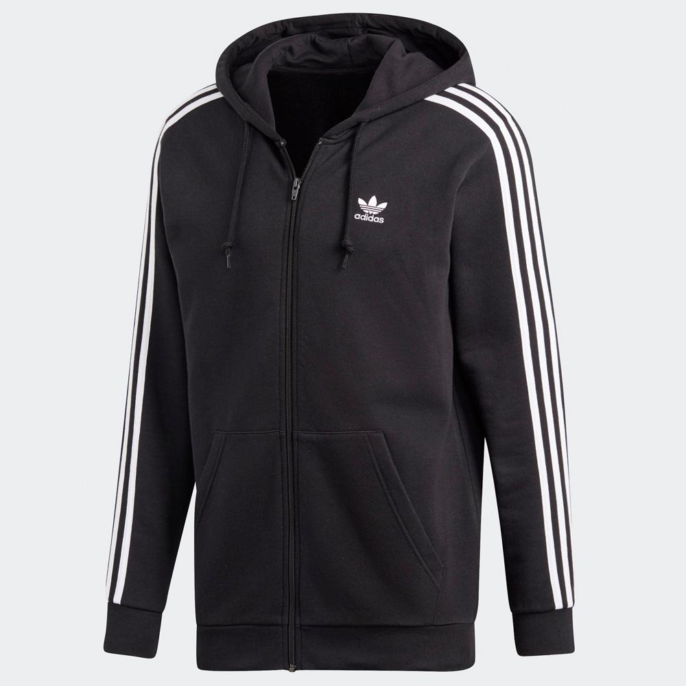 Adidas 3-Stripes FZ track top black - Shop-Tetuan