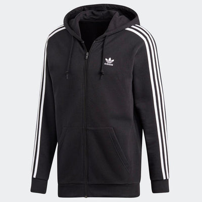 Adidas 3-Stripes FZ track top black - Shop-Tetuan