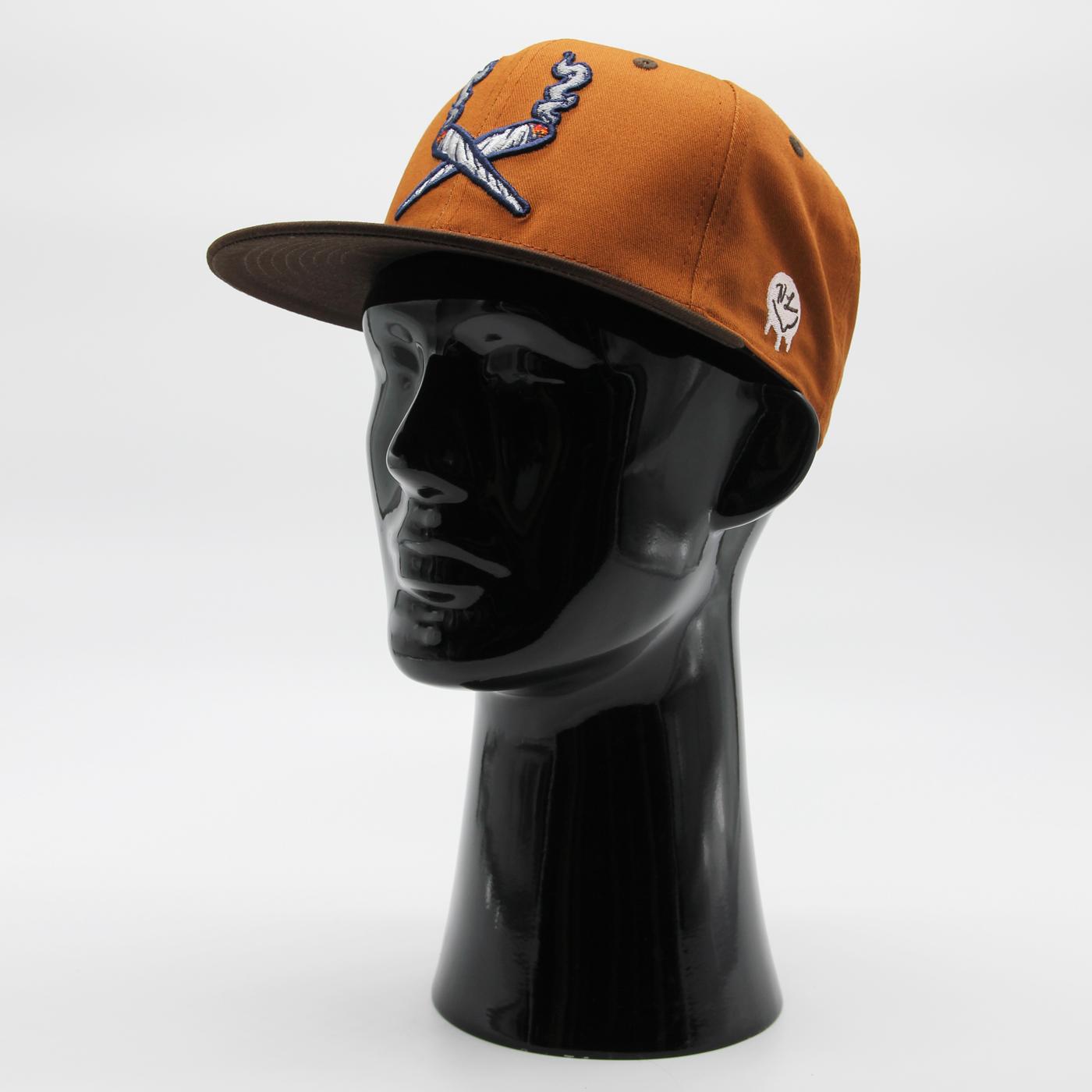 Naughty League Los Angeles Dope Heads Joint fitted beige/brown - Shop-Tetuan