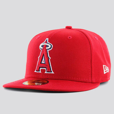 New Era Authentic On Field 59Fifty LA Angels red - Shop-Tetuan