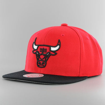Mitchell & Ness NBA Team 2 Tone 2.0 Snapback C Bulls red/black - Shop-Tetuan
