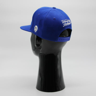 Naughty League Icon Basic Snapback royal/white - Shop-Tetuan