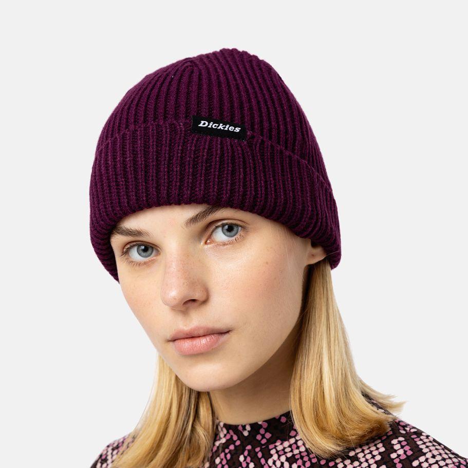 Dickies Woodworth beanie grape wine - Shop-Tetuan