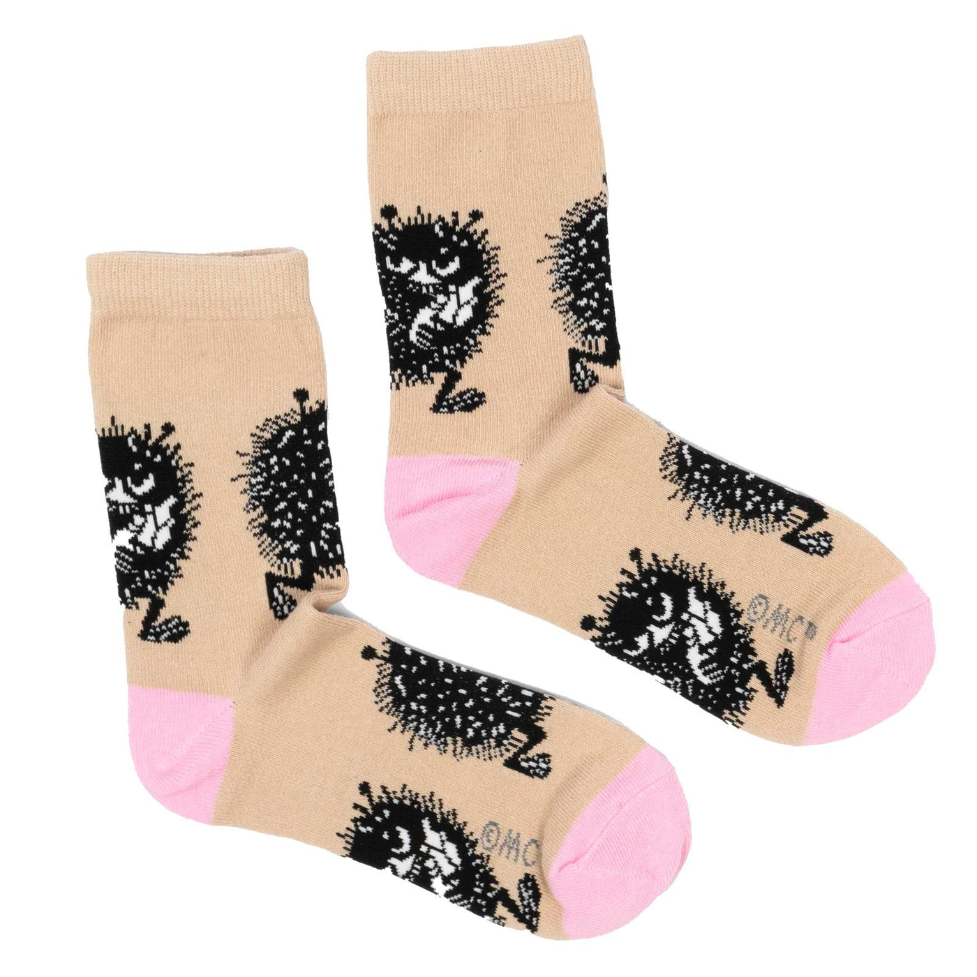 Moomin Haisuli Karkumatkalla socks beige - Shop-Tetuan