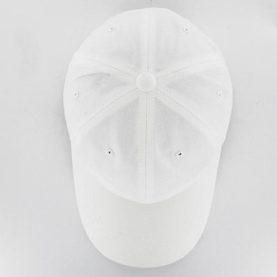 The Classics Yupoong low profile cotton twill cap white - Shop-Tetuan