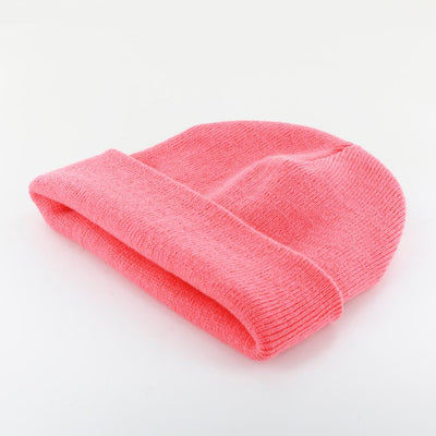 Yupoong heavyweight beanie coral