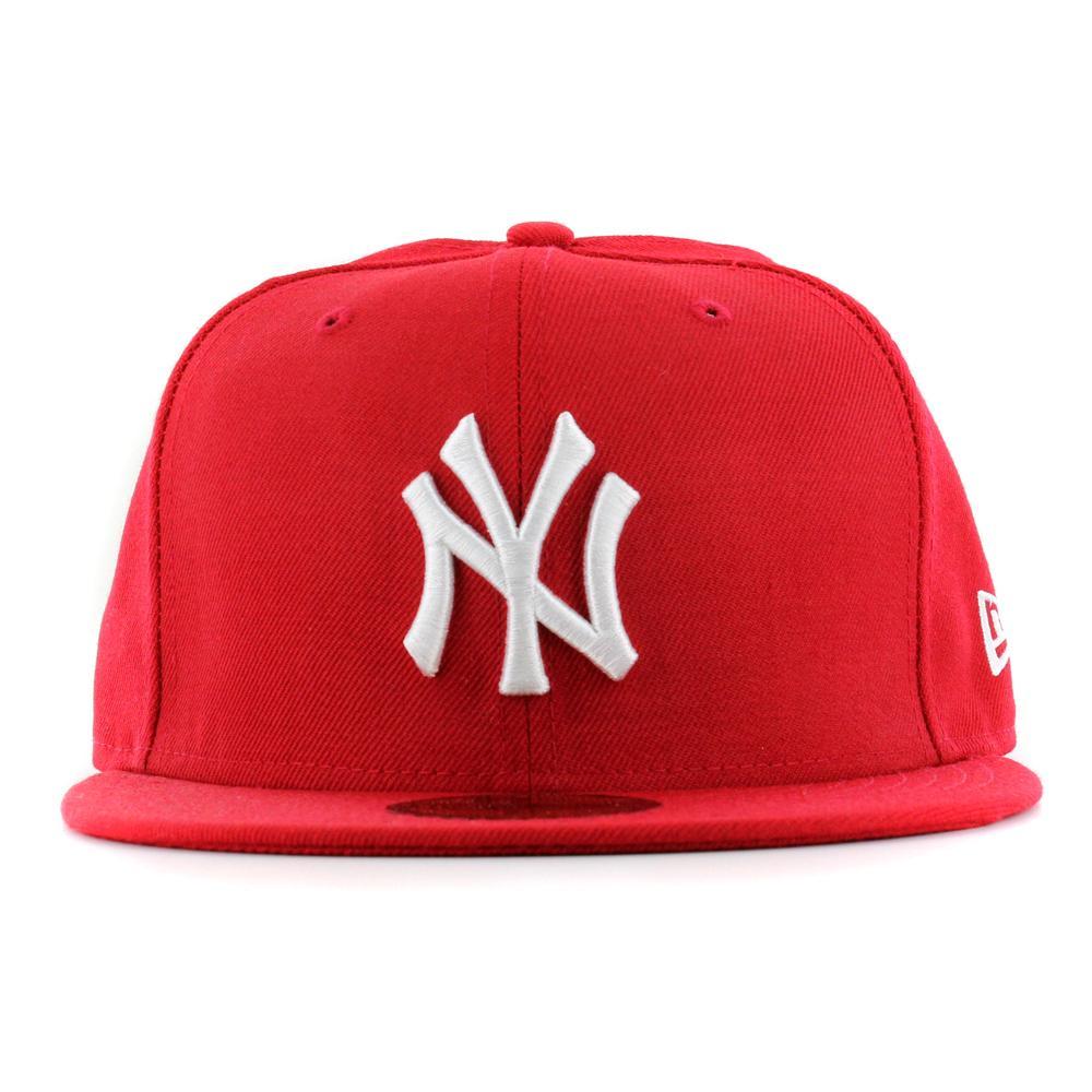 New Era Essential 59Fifty NY Yankees red - Shop-Tetuan