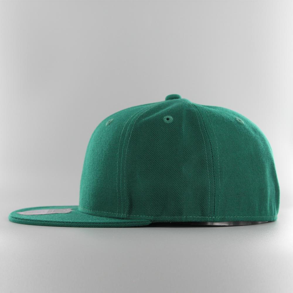 KB Ethos Plain Fitted cap dark green - Shop-Tetuan