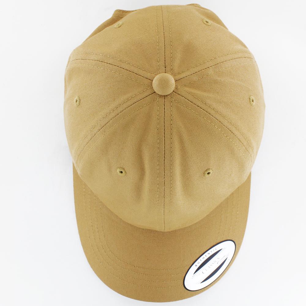 The Classics Yupoong low profile cotton twill cap curry - Shop-Tetuan