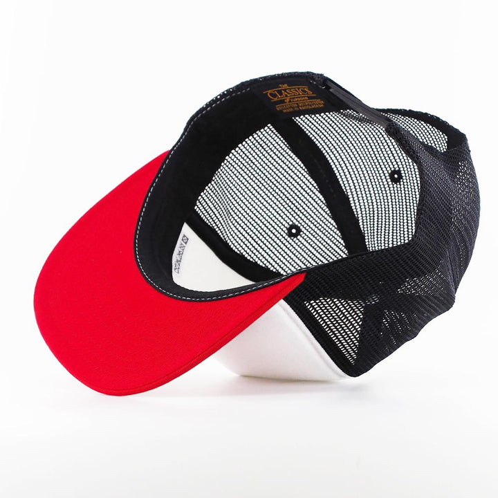 The Classics Yupoong foam trucker red/wht/blk - Shop-Tetuan
