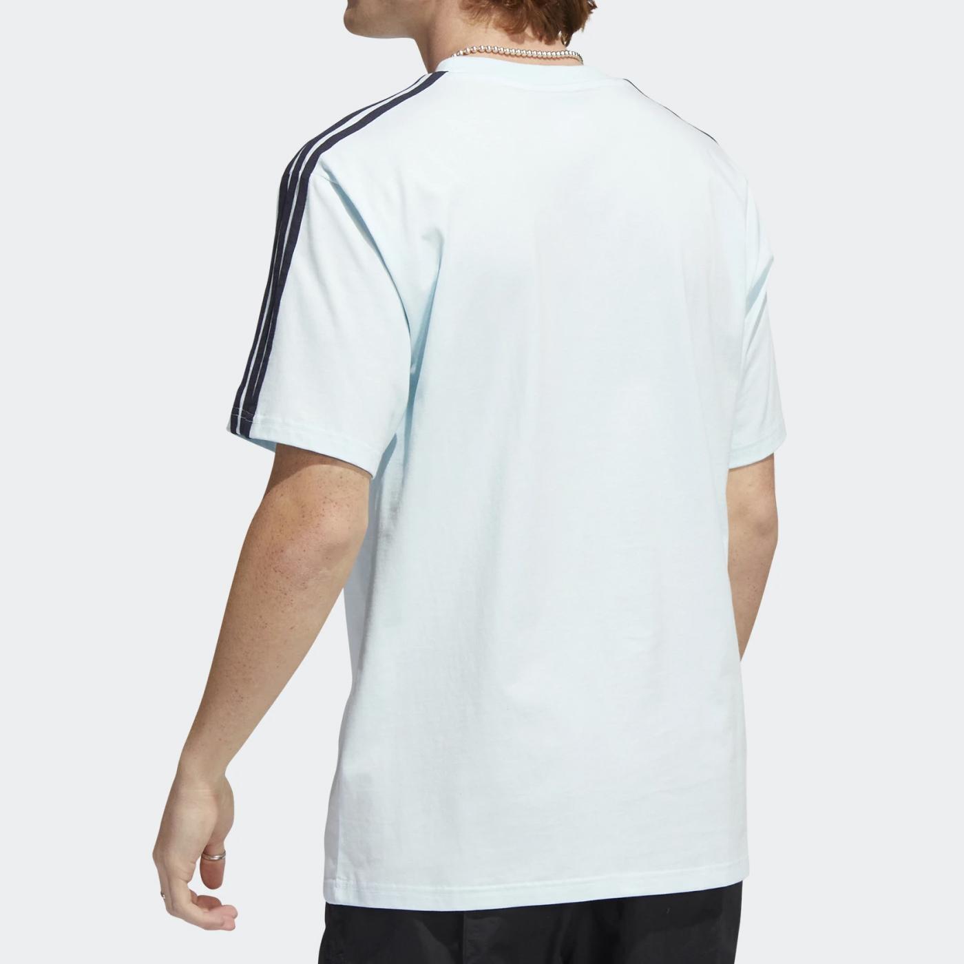 Adidas OAK 3 Stripe teealmblu/legin