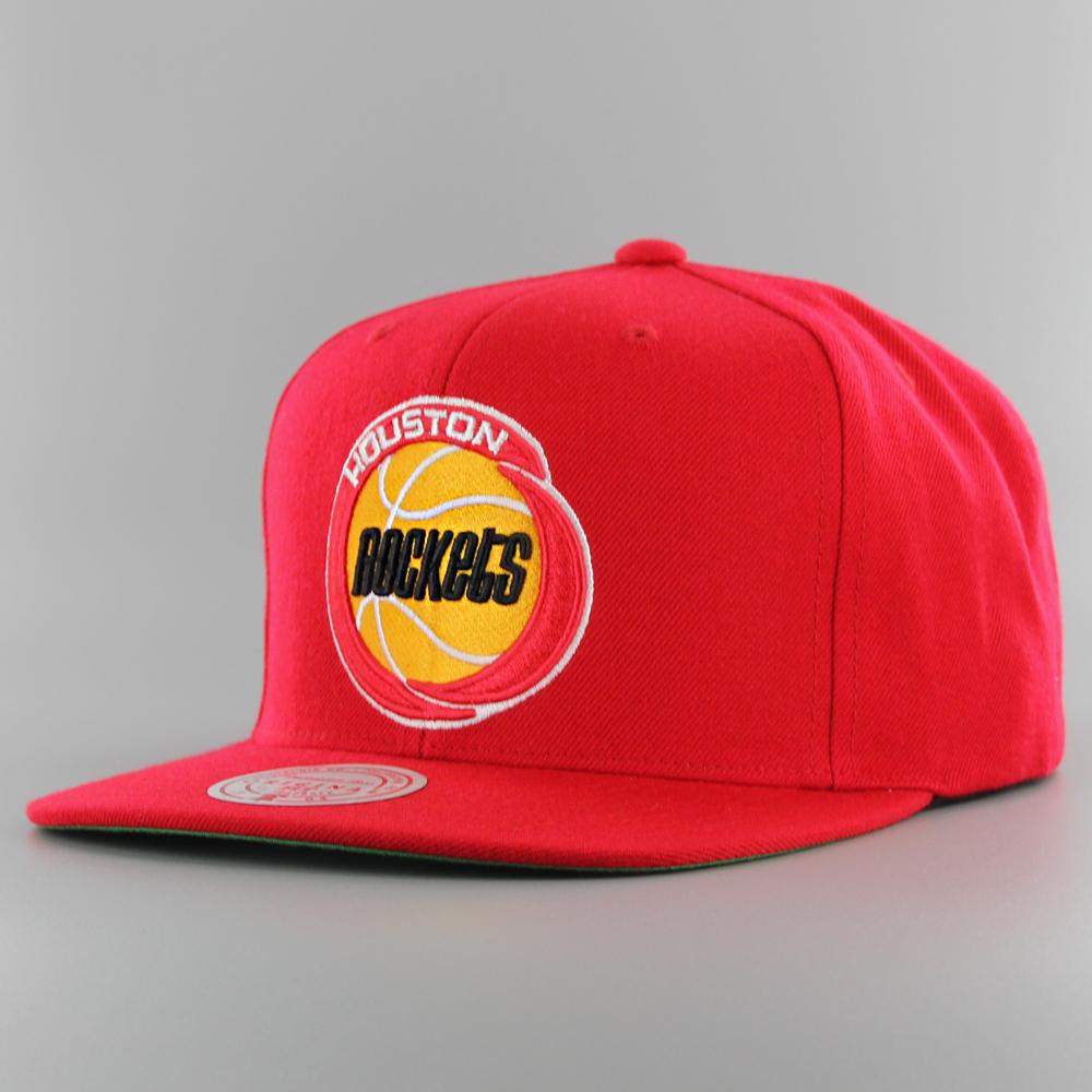 Mitchell & Ness Team Ground HWC snapback H Rockets red - Shop-Tetuan
