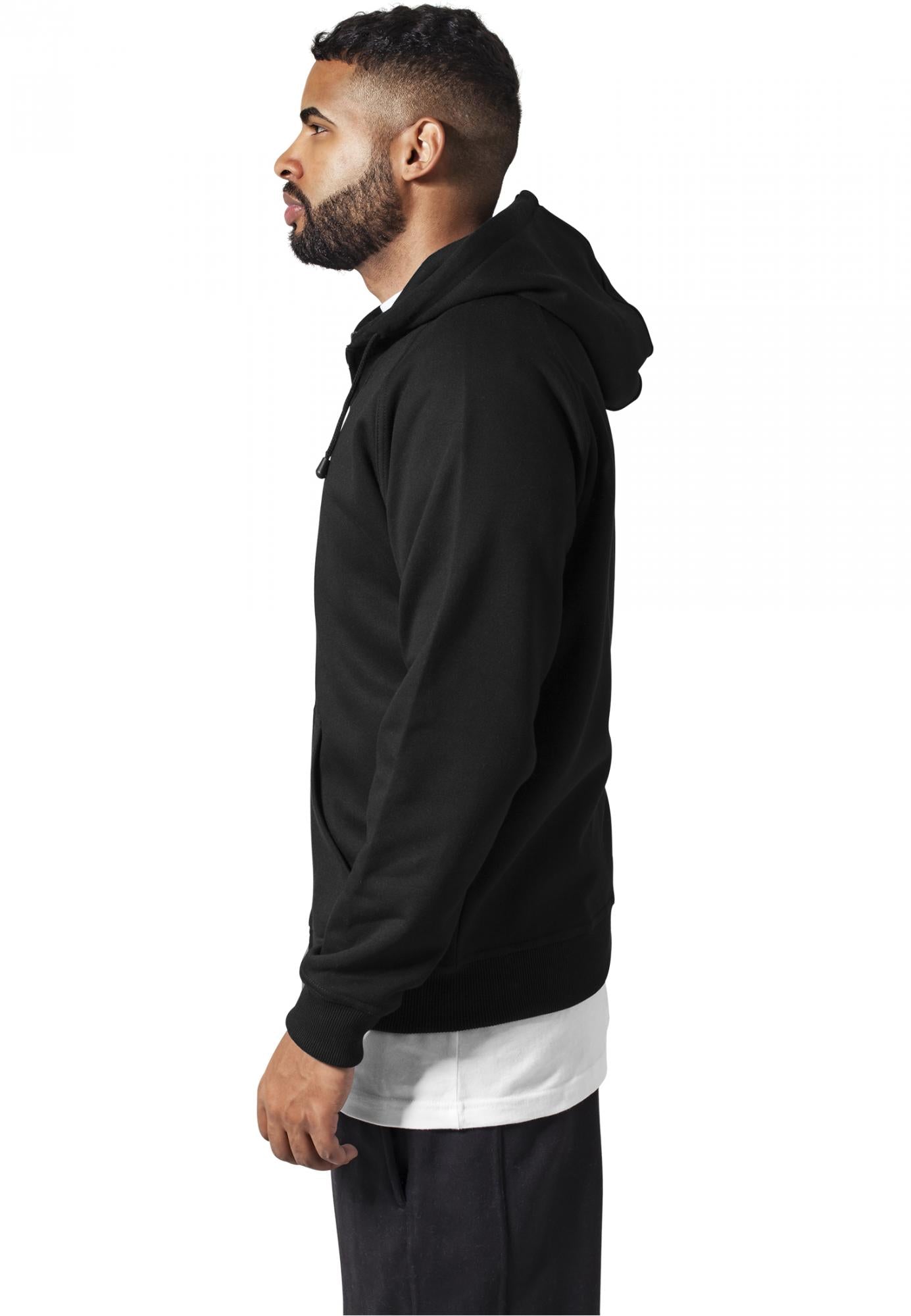 Urban Classics zip hoody black - Shop-Tetuan