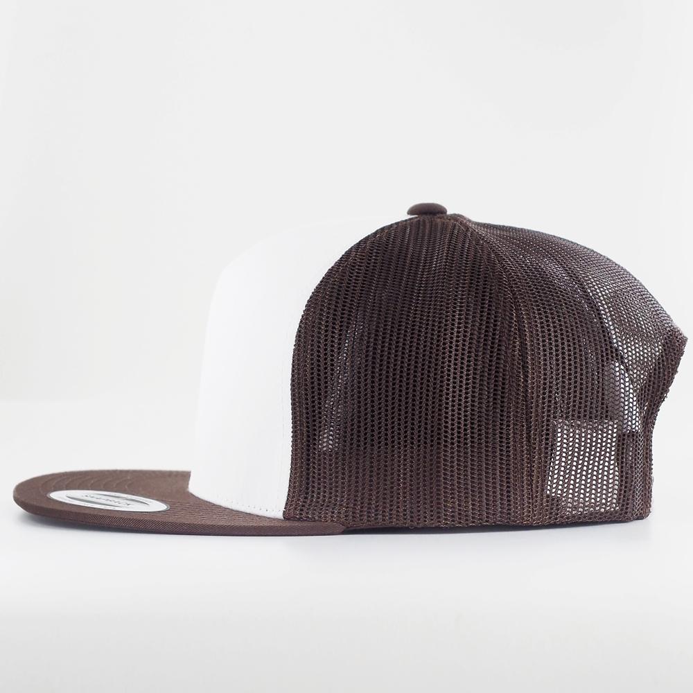 The Classics Yupoong trucker snapback brn/wht/brn - Shop-Tetuan