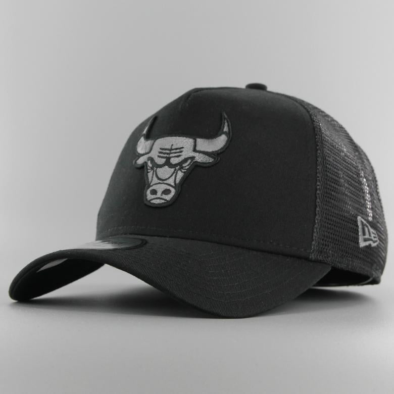 New Era BOB Team Logo 940 AF trucker C Bulls black - Shop-Tetuan