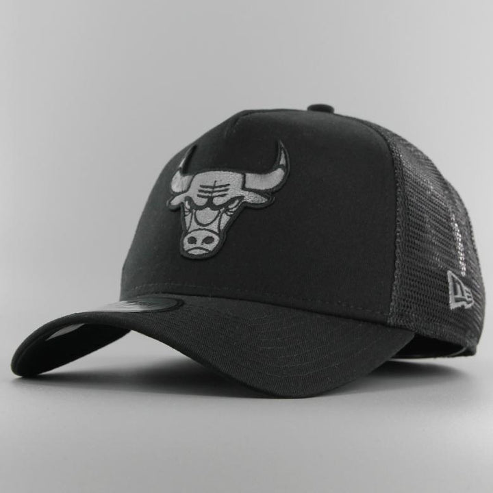 New Era BOB Team Logo 940 AF trucker C Bulls black - Shop-Tetuan